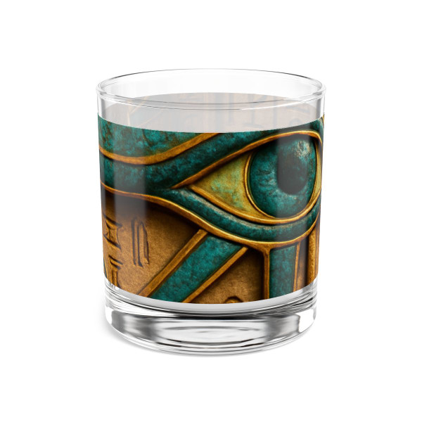 Mystical Eye of Horus - Rocks Glass, 10oz
