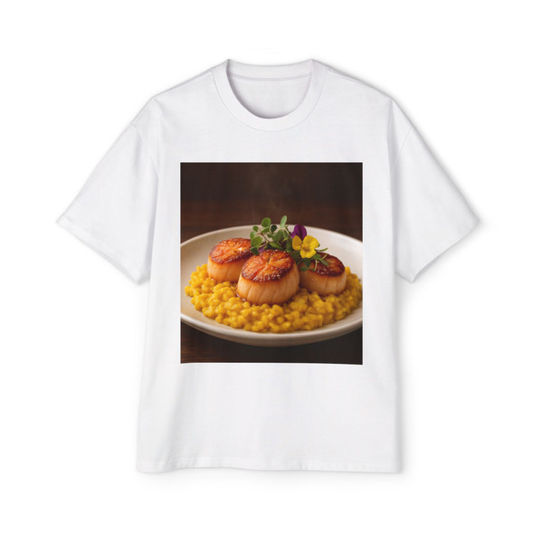 Gastronomic Bliss - Men's Heavy Oversized Tee