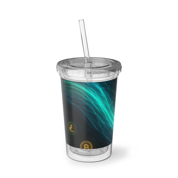 Digital Currency Wave - Suave Acrylic Cup