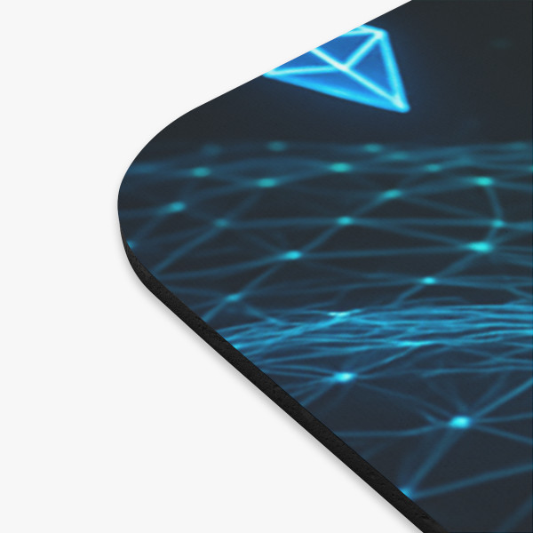 Digital Currency Wave - Mouse Pad (Rectangle)