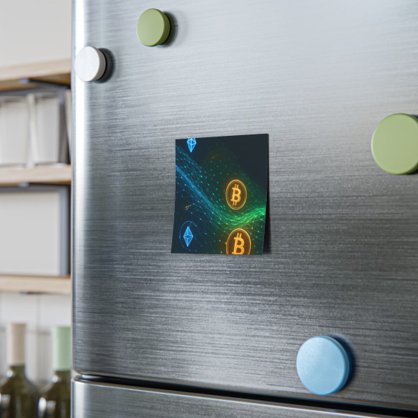 Digital Currency Wave - Post-it® Note Pads