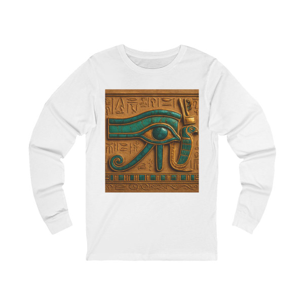 Mystical Eye of Horus - Unisex Jersey Long Sleeve Tee Mystical Eye of Horus - Unisex Jersey Long Sleeve Tee