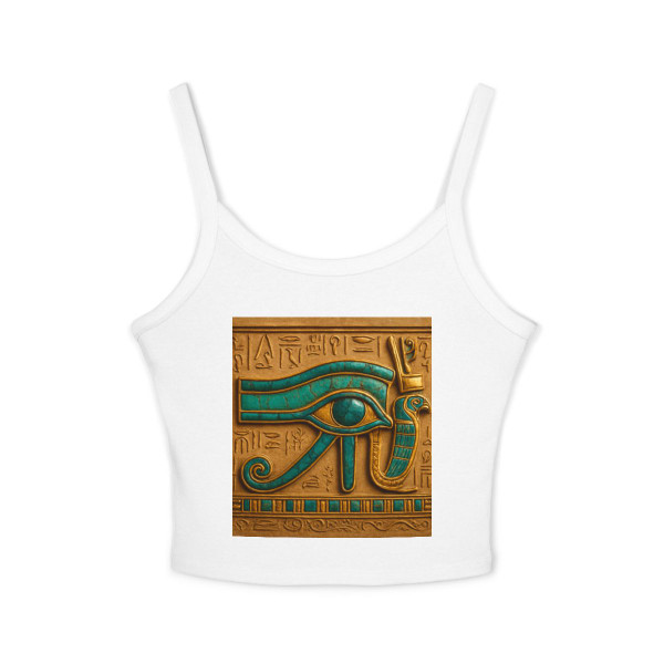 Mystical Eye of Horus - Women's Spaghetti Strap Tank Top