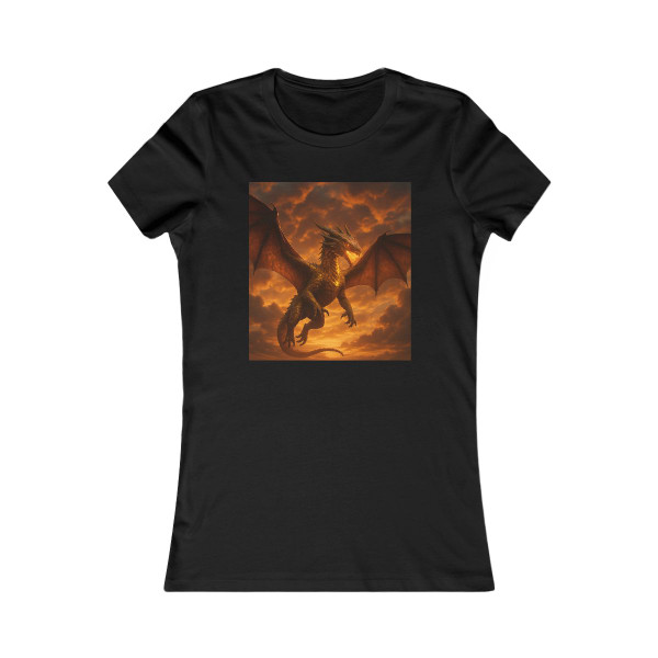 Golden Ember Serpent - Women's Favorite Tee