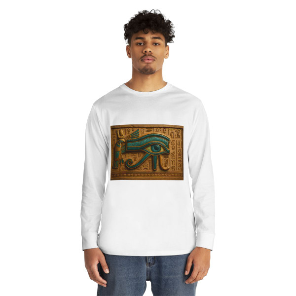 Mystical Eye of Horus - Long Sleeve Crewneck Tee Mystical Eye of Horus - Long Sleeve Crewneck Tee