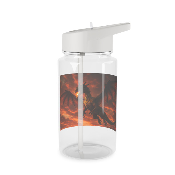 Golden Ember Serpent - Tritan Water Bottle