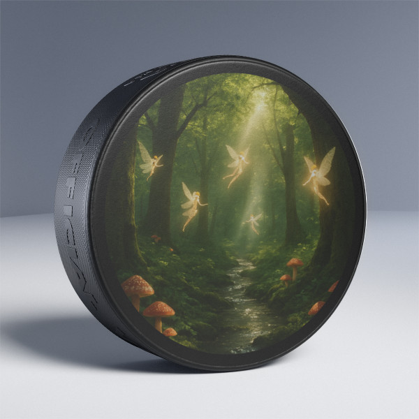 Whispers of the Woods - Hockey Puck