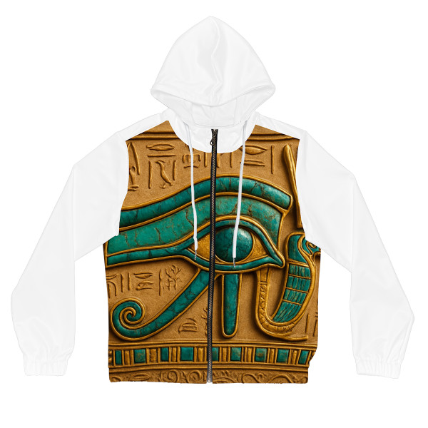 Mystical Eye of Horus - Women’s Full-Zip Hoodie (AOP) Mystical Eye of Horus - Women’s Full-Zip Hoodie (AOP)