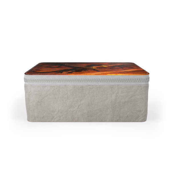 Golden Ember Serpent - Paper Lunch Bag