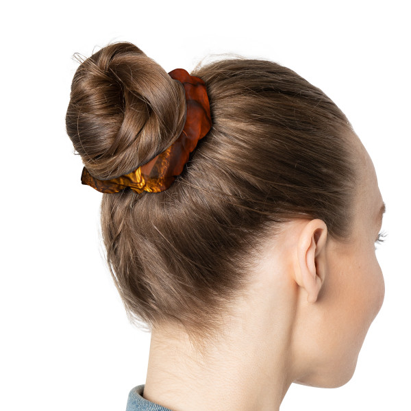 Golden Ember Serpent - Scrunchie