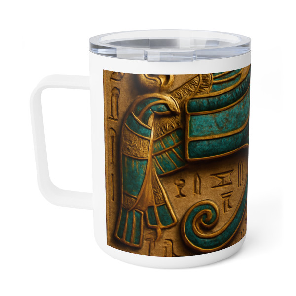 Mystical Eye of Horus - Insulated Coffee Mug, 10oz 