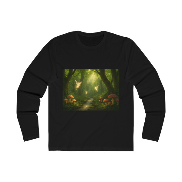 Whispers of the Woods - Men's Long Sleeve Crew Tee