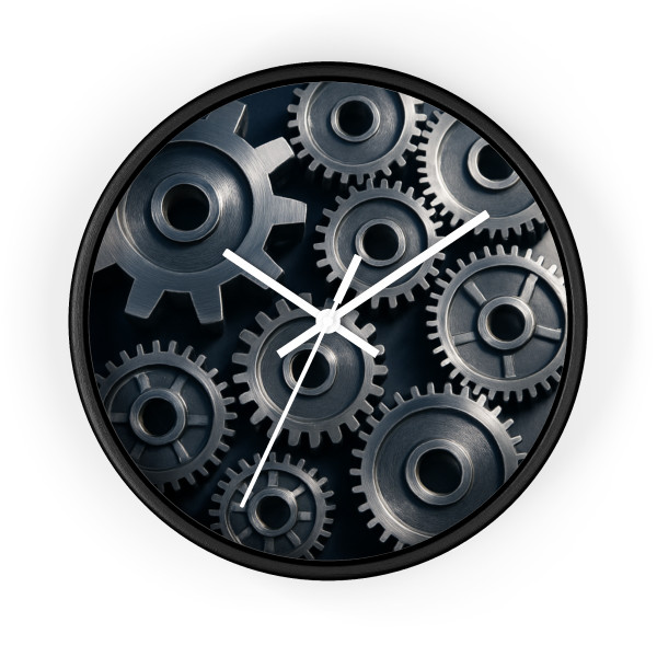 Gears of Innovation - Wall Clock
