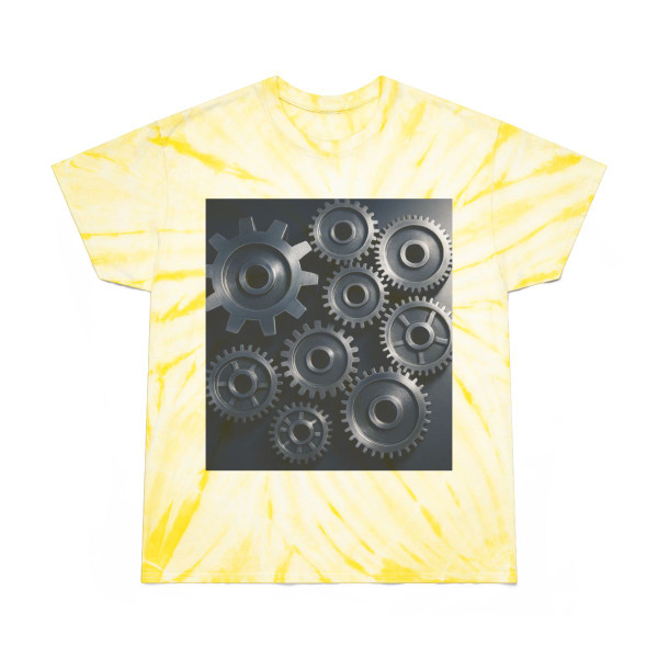 Gears of Innovation - Tie-Dye Tee, Cyclone