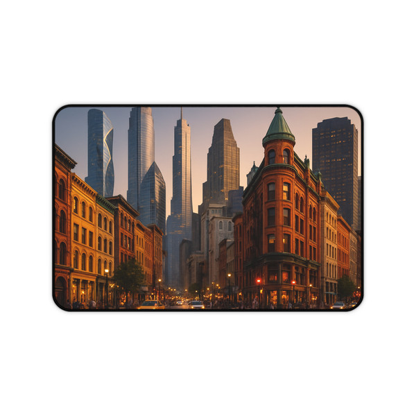 City Mosaic - Desk Mat