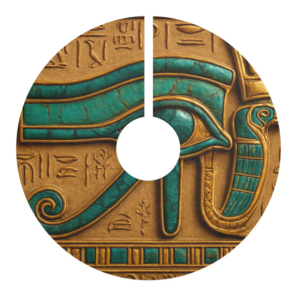 Mystical Eye of Horus - Christmas Tree Skirts