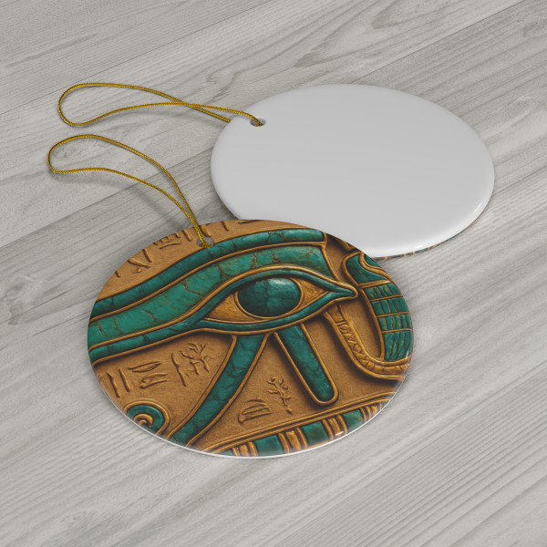 Mystical Eye of Horus - Ceramic Ornament, 1-Pack