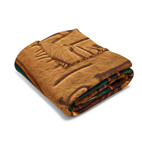 Mystical Eye of Horus - Arctic Fleece Blanket