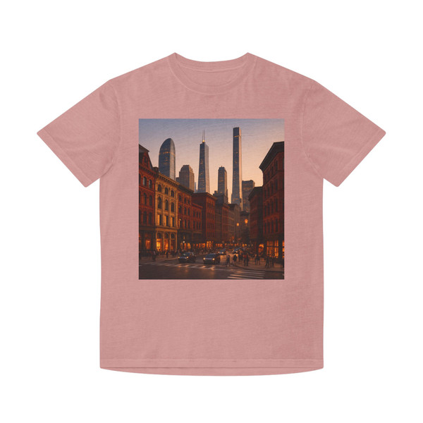 City Mosaic - Unisex Faded Shirt