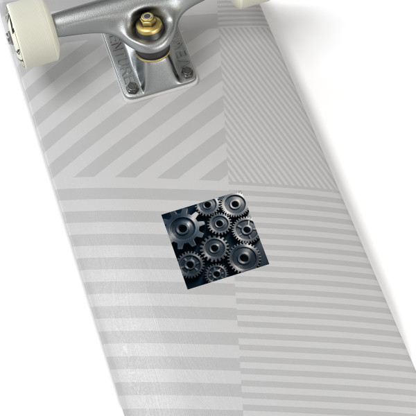 Gears of Innovation - Square Stickers, Indoor\Outdoor