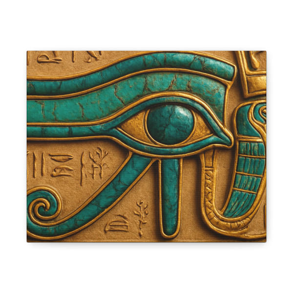 Mystical Eye of Horus - Stretched Canvas