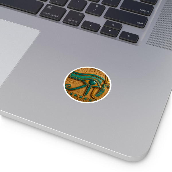 Mystical Eye of Horus - Round Stickers, Indoor\Outdoor