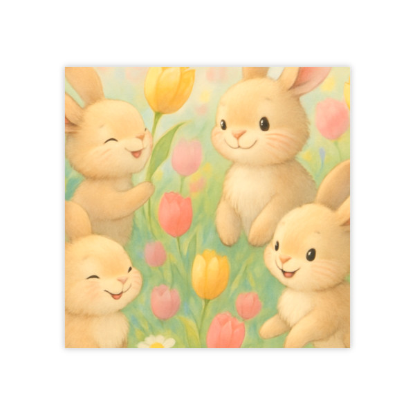 Bunny Blossom Parade - Post-it® Note Pads