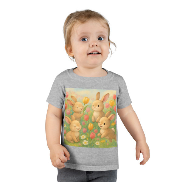 Bunny Blossom Parade - Toddler T-shirt Bunny Blossom Parade - Toddler T-shirt
