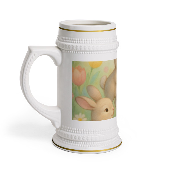 Bunny Blossom Parade - Beer Stein Mug