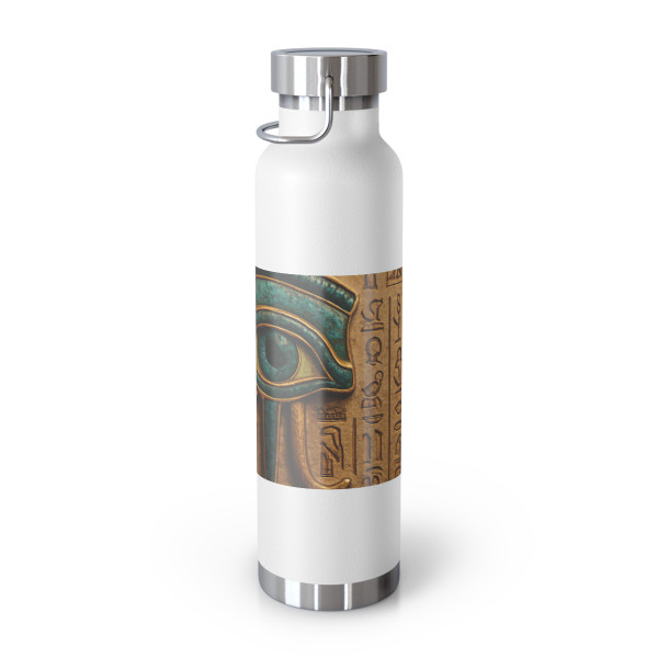Mystical Eye of Horus - Copper Vacuum Insulated Bottle, 22oz