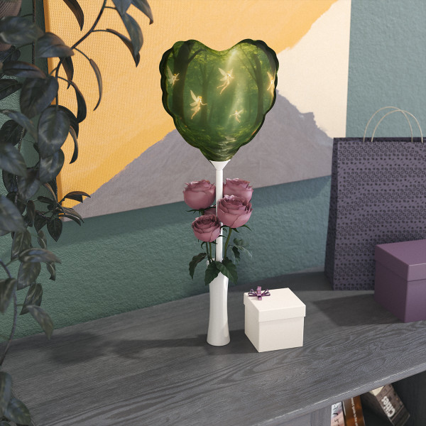 Whispers of the Woods - Balloons (Round and Heart-shaped), 6"