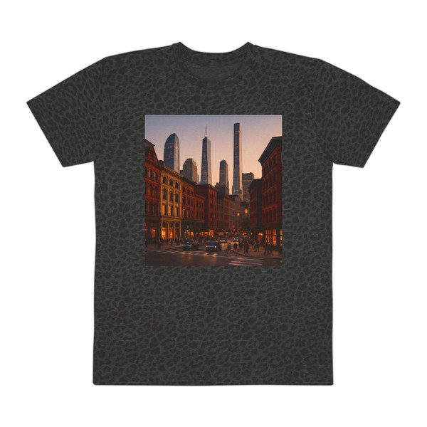City Mosaic - Men's Fine Jersey Tee
