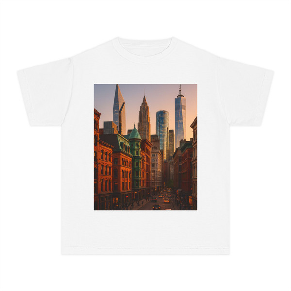 City Mosaic - Youth Midweight Tee