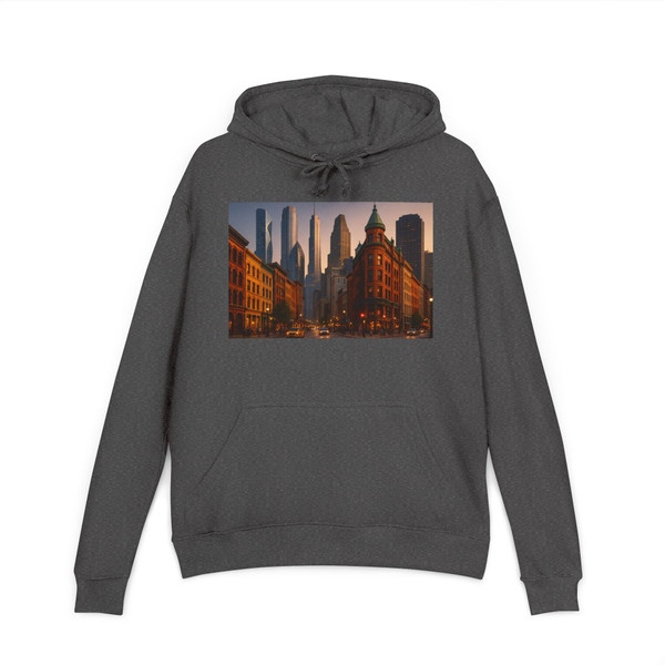 City Mosaic - Unisex French Terry Hoodie