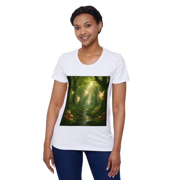 Whispers of the Woods - Women's Organic Short Sleeve T-Shirt