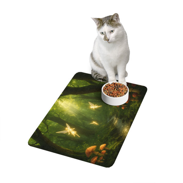 Whispers of the Woods - Pet Food Mat (12x18)