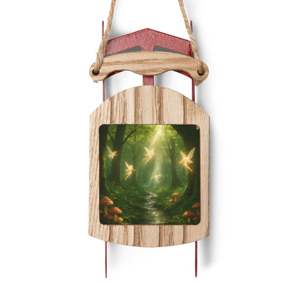 Whispers of the Woods - Sled Ornaments