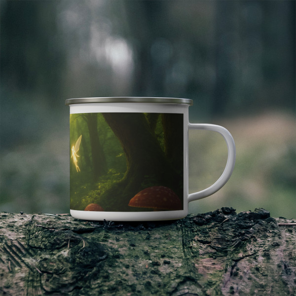 Whispers of the Woods - Enamel Camping Mug