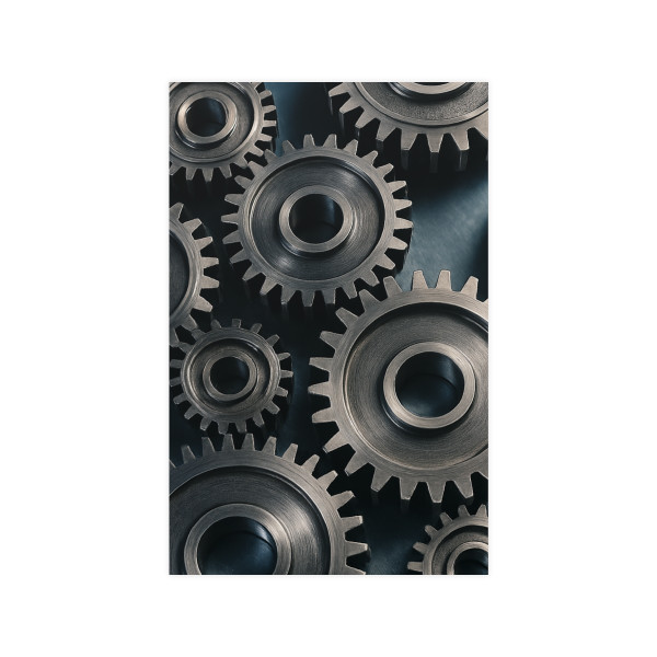 Gears of Innovation - Vertical and Horizontal Matte Posters
