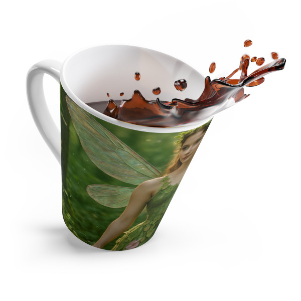 Whimsical Woodland Sprite - Latte Mug