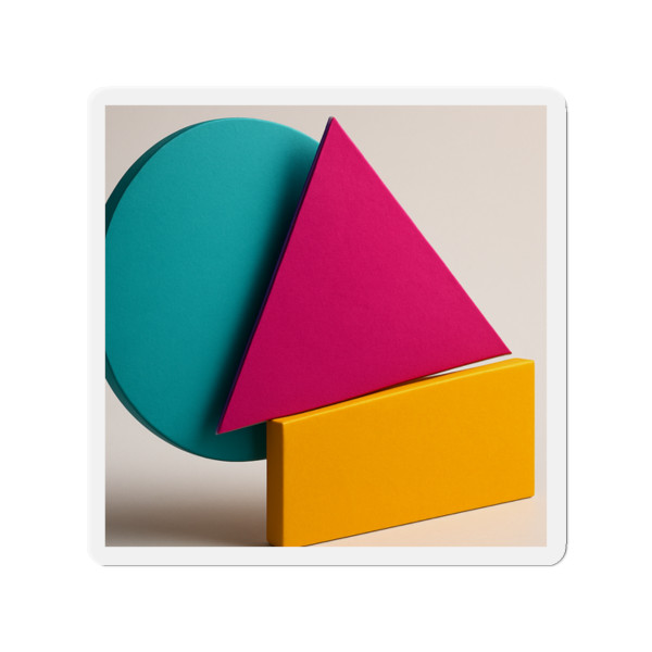 Dynamic Interplay - Die-Cut Magnets