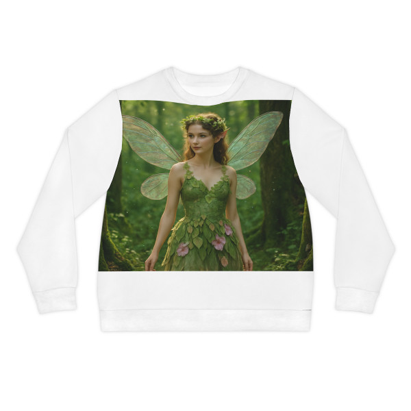 Whimsical Woodland Sprite - Lightweight Sweatshirt (AOP)