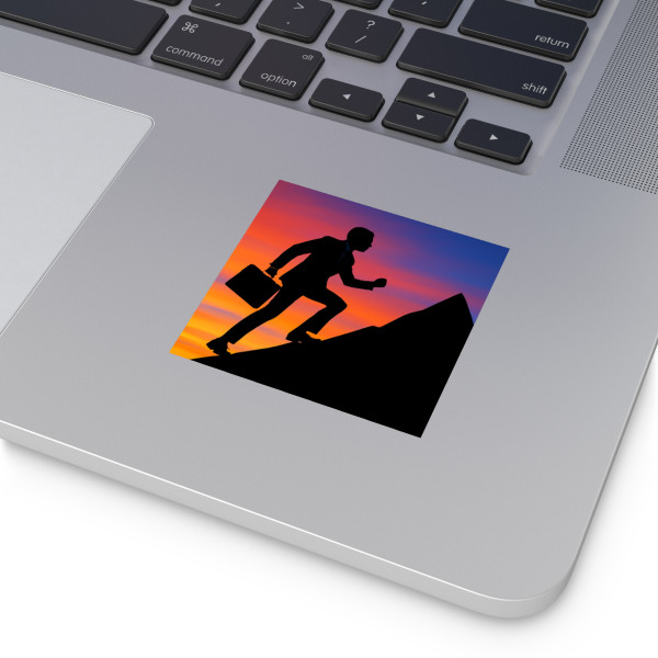 Driven to Succeed - Laminate Stickers, Square Driven to Succeed - Laminate Stickers, Square
