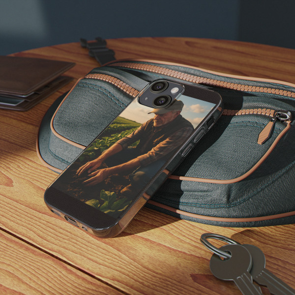 Harvest Heartbeat - Clear Silicone Phone Cases