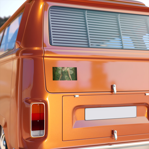 Whimsical Woodland Sprite - Bumper Stickers