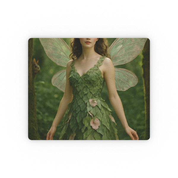 Whimsical Woodland Sprite - Rectangular Mouse Pad