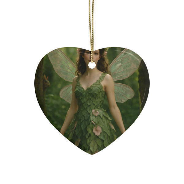 Whimsical Woodland Sprite - Ceramic Ornaments (1pcs, 5pcs, 10pcs, 20pcs)