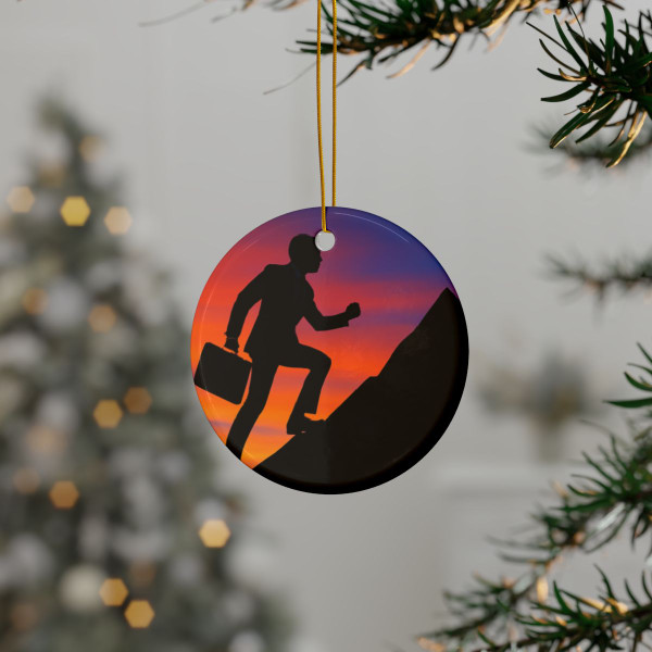 Driven to Succeed - Decorative Ceramic Ornaments, Double-Sided (1pc, 3pcs, 5pcs, 10pcs)