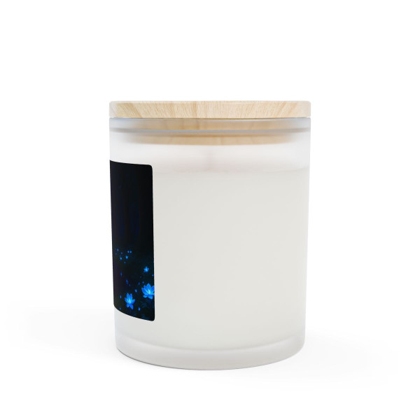 Ethereal Twilight Glade - Frosted Glass Candle, 11oz