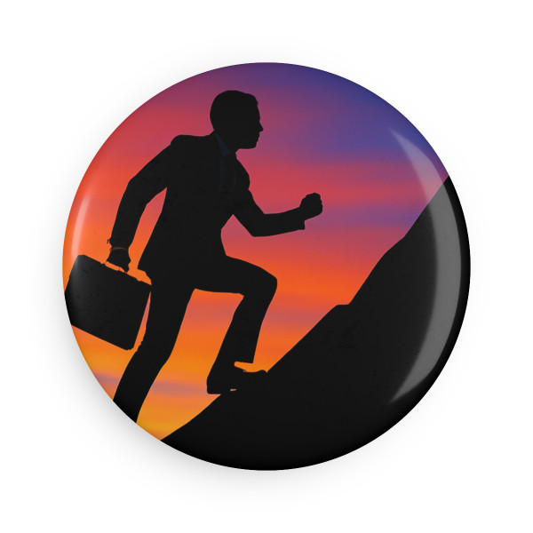 Driven to Succeed - Button Magnet, Round (1 & 10 pcs) Driven to Succeed - Button Magnet, Round (1 & 10 pcs)